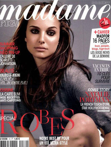 Natalie Portman, Madame Figaro cover Natalie Portman, Madame Figaro cover